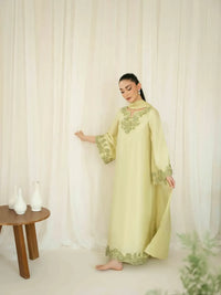 Celestial Pistachio Kaftan