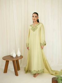 Celestial Pistachio Kaftan