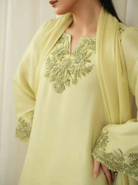 Celestial Pistachio Kaftan