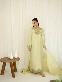 Celestial Pistachio Kaftan