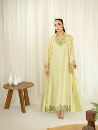 Celestial Pistachio Kaftan